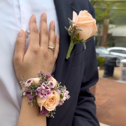Corsage Boutonniere Set