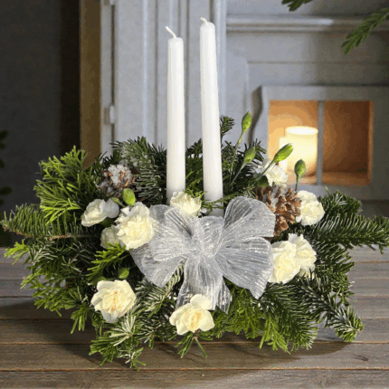 Winter Serenity Tray (9” White Tray)